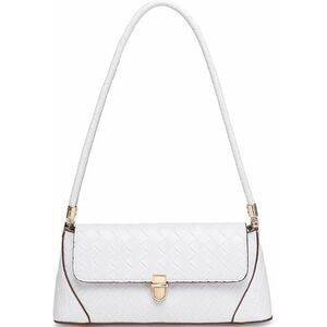 Women White Imported Vintage Retro Classic Cute Hobo Tote Mini Clutch Bags